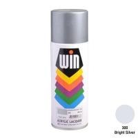 ราคา สีสเปรย์ อเนกประสงค์ WIN รุ่น 300 ขนาด 400 ซีซี. สี BRIGHT SILVER (60001874)