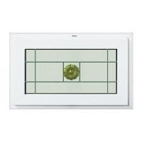 ราคา หน้าต่าง UPVC บานกระทุ้งพร้อมเหล็กดัดและมุ้งลวด RAKANGTHONG รุ่น RKTWDI ขนาด 80 x 50 ซม. สีขาว (60270823)