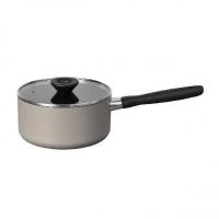 ราคา หม้อด้ามพร้อมฝาแก้ว Bauhaus MEYER รุ่น 13762-TE12 ขนาด 16 ซม. สีเทา (60366496)