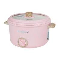 ราคา หม้ออเนกประสงค์ HANABISHI รุ่น REP-0752 ขนาด 2.5 ลิตร สีชมพู (60365859)