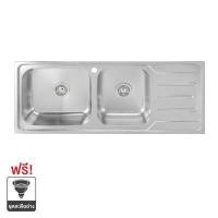 ราคา HAFELE ซิงค์ฝัง 2หลุม 1ที่พักขวา รุ่น HERCULES 495.39.303