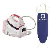 ราคา เตารีดหม้อต้ม ELECTROLUX รุ่น ESS4105+โต๊ะรองรีด กำลัง 2,400 วัตต์ สีชมพู (60346190)