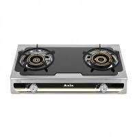 ราคา เตาแก๊สสเตนเลสตั้งโต๊ะ 2 หัวแก๊ส AXIA รุ่น DRB-1214 ขนาด 70 ซม. สีสเตนเลส (60368545)