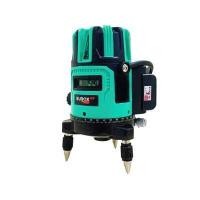 ราคา เลเซอร์วัดระดับแสงสีเขียว 5 เส้น พร้อมขาตั้งและอุปกรณ์ครบชุด EUROX รุ่น GZ-5 สีเขียว - ดำ (60377723)