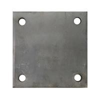 ราคา เหล็กเพลทสี่เหลี่ยมหนา 6 มม.(เจาะรู 1.2 ซม.) GIANT KINGKONG รุ่น HSD-1065-50 ขนาด 5 x 5 นิ้ว (60315067)