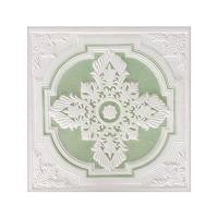 ราคา แผ่นฝ้าเพดานทีบาร์ TPS รุ่น 9031 ลายสมหวัง ขนาด 60 x 60 x 0.9 ซม. (กล่อง 12 แผ่น) สีเขียว (60316064)