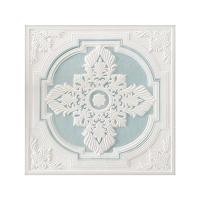 ราคา แผ่นฝ้าเพดานทีบาร์ TPS รุ่น 9032 ลายสมหวัง ขนาด 60 x 60 x 0.9 ซม. (กล่อง 12 แผ่น) สีฟ้า (60316058)