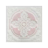 ราคา แผ่นฝ้าเพดานทีบาร์ TPS รุ่น 9034 ลายสมหวัง ขนาด 60 x 60 x 0.9 ซม. (กล่อง 12 แผ่น) สีชมพู (60316061)