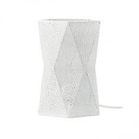 ราคา โคมไฟตั้งโต๊ะ (E27x1) LUZINO รุ่น L166013W สีขาว (60272222)