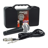ราคา Sherman Wired Dynamic Microphone ไมโครโฟนสาย รุ่น MIC-111