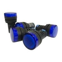 ราคา ไพล๊อตแลมป์ LED PL กำลัง 380 โวลต์ ขนาด 22 มม. สีน้ำเงิน (60305392)