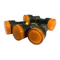 ราคา ไพล๊อตแลมป์ LED PL กำลัง 380 โวลต์ ขนาด 22 มม. สีเหลือง (60305391)