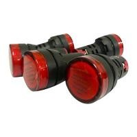 ราคา ไพล๊อตแลมป์ LED PL กำลัง 380 โวลต์ ขนาด 22 มม. สีแดง (60305389)