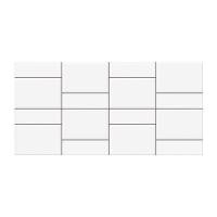 ราคา กระเบื้องผนัง COTTO รุ่น กราฟฟิโต้ ไลน์ ขนาด 20 x 40 ซม. (กล่อง 12 แผ่น) สีขาว (60357161)