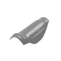 ราคา ครอบตกแต่งสันตะเข้ ลอนคู่ ห้าห่วง สีเทาโมเดิร์นรูฟ (60363792)