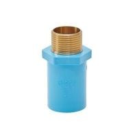 ราคา ข้อต่อตรง เกลียวนอกทองเหลืองหนา SCG ขนาด 1 นิ้ว สีฟ้า (60378427)