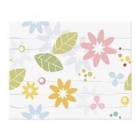 ราคา กระเบื้องผนัง SMILE รุ่นคูก้า ขนาด 20 x 25 ซม. (กล่อง 20 แผ่น) สีคัลเลอร์ฟูล ลายดอกไม้ (60328586)