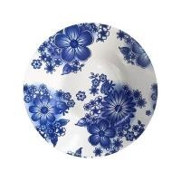 ราคา จานพอร์ซเลนทรงลึก 8 นิ้ว KASSA HOME รุ่น ลายเบญจรงค์ 04 (60377609)