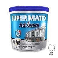 ราคา สีรองพื้นปูนใหม่ SUPERMATEX ขนาด 5 แกลอน สี 0000 ขาว (60065961)