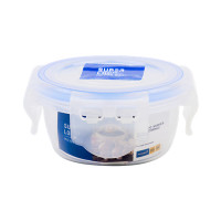ราคา กล่องอาหารทรงกลมฝาล็อค SUPER LOCK รุ่น JCP-5001 ขนาด 110 มล. สีขาว - น้ำเงิน (60109336)