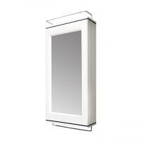 ราคา ตู้พร้อมกระจก QUEEN รุ่น SH-MQ1-STEP-WT ขนาด 64 x 31.5 x 12 ซม. สีขาว (60223502)