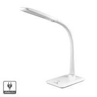 ราคา โคมไฟอ่านหนังสือตั้งโต๊ะ ระบบสัมผัส (LED 7W) LUZINO รุ่น GX8275 สีขาว (60272199)