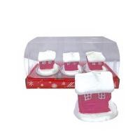 ราคา เทียนบ้าน KASSA HOME รุ่น C3755910 (กล่อง 3 ชิ้น) สีแดง (60281958)