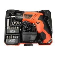 ราคา ไขควงไฟฟ้าไร้สาย 4.8V พร้อมอุปกรณ์ 15 ชิ้น BLACK AND DECKER รุ่น KC4815KA15-B1 (รวมแบต) (60296430)