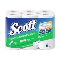 ราคา ทิชชูม้วน สก๊อตต์ รุ่น ทาวเวล พิค-อะ-ไซส์ (แพ็ค 6 ม้วน) (60299996)