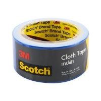 ราคา เทปผ้าชนิดมันเงา SCOTCH รุ่น XN002038299 ขนาด 48 มม. x 8 หลา สีน้ำเงิน (60301129)