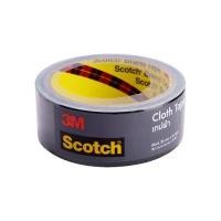 ราคา เทปผ้าชนิดมันเงา SCOTCH รุ่น XN002038331 ขนาด 36 มม. x 8 หลา สีดำ (60301137)