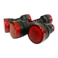 ราคา ไพล๊อตแลมป์ LED PL กำลัง 380 โวลต์ ขนาด 22 มม. สีแดง (60305389)