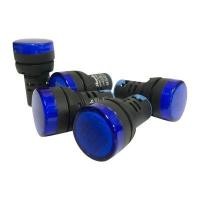 ราคา ไพล๊อตแลมป์ LED PL กำลัง 380 โวลต์ ขนาด 22 มม. สีน้ำเงิน (60305392)