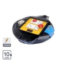 ราคา บล็อคยางพร้อมสายไฟ 4 ช่อง VCT 3x1 มีสวิตซ์ SOKAWA รุ่น S-258 ขนาด 10 เมตร คละสี (60312491)