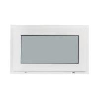 ราคา หน้าต่างบานกระทุ้ง UPVC 1 บาน พร้อมมุ้ง WINDOW ASIA ขนาด 80 x 50 ซม. สีขาว (60365145)