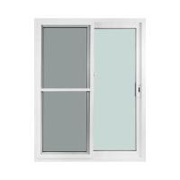 ราคา ประตูบานเลื่อน UPVC 2 บาน พร้อมมุ้ง SS WINDOW ASIA ขนาด 160 x 205 ซม. สีขาว (60365147)