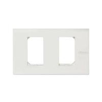 ราคา แผงหน้ากาก 2 ช่อง BTICINO รุ่น SAE2202TBN สีขาว (60366248)
