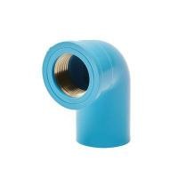 ราคา ข้องอ 90 องศา เกลียวในทองเหลืองหนา SCG ขนาด 3/4 นิ้ว สีฟ้า (60378421)