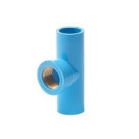 ราคา สามทาง เกลียวในทองเหลืองหนา SCG ขนาด 1/2 นิ้ว สีฟ้า (60378423)