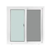 ราคา หน้าต่างบานเลื่อน UPVC ECO 60 WINDOW ASIA รุ่น 2 บาน+มุ้ง SS ขนาด 120 x 110 ซม. สีขาว (60385551)