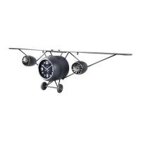 ราคา นาฬิกาแขวน/ตั้งโต๊ะ Airplane KASSA HOME รุ่น BLE084-1 ขนาด 150 x 24 x 43 ซม. สีเทา/เงิน (60313224)