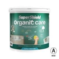 ราคา สีน้ำภายใน ชนิดกึ่งเงา 1 แกลลอน TOA รุ่น SUPERSHIELD ORGANIC CARE สีเบส A (60448539)