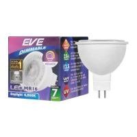 ราคา หลอดMR16 LED 7 วัตต์ Daylight EVE LIGHTING รุ่น DIMMABLE GU5.3 220V (60287198)