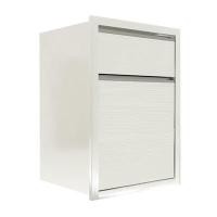 ราคา ตู้ลิ้นชัก 2 ชั้น ZENSE KITZCHO รุ่น ZER-D-S2-6040X-WH ขนาด 46 x 55.5 x 66 ซม. สีขาว (60252502)