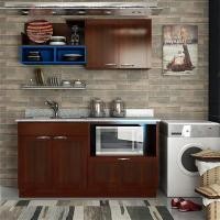 ราคา ชุดครัวสำเร็จรูป 164 ซม. Design 3 ZOUL KITZCHO รุ่น KEC-ZOR-C-FL-0C164-TK สีสัก (60263781)