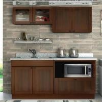 ราคา ชุดครัวสำเร็จรูปท็อปซิงค์ 164 ซม. ZOUL KITZCHO รุ่น KEC-ZOR-C-FL-0A164-TK สีสัก (60277859)