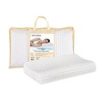 ราคา หมอนหนุนยางพาราคูลลิ่ง STEVENS ขนาด 59 x 36 ซม. สีขาว (60445143)