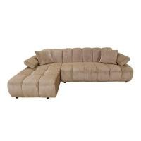 ราคา โซฟาผ้ารูปตัวแอล MAISON CALINA รุ่น 6012 ขนาด 273 x 165 x 80 ซม. สีน้ำตาล (60445395)