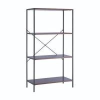 ราคา ชั้นวางของอเนกประสงค์ 4 ชั้น Loft KASSA HOME รุ่น 6230116OFGK401 ขนาด 63 x 30 x 116 ซม. สีวอลนัต (60447652)