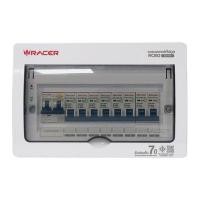 ราคา ตู้คอนซูมเมอร์ยูนิตสำเร็จรูป RCBO 8 ช่อง 50A RACER รุ่น BARRIER สีเทา (60451223)